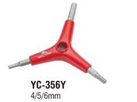 Ключ Y шестигранники 4/5/6 мм BIKEHAND YC-356Y