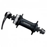 Втулка передняя SHIMANO TX505, 36 отв. QR, без кожуха, С-Lock, серебристый, EHBTX505A