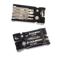 Мультитул COMIRON TOOL 20в1, шестигранные крестовые плоские torx отвёртки, выжимка цепи, черный