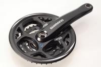 Система Shimano Altus FC-M311 7/8ск (Квадрат, 42/32/22T, 170mm, черная, защита), EFCM311C222CL